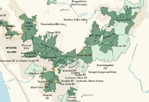 nagarahole geography